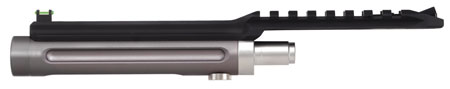 [879971007611] Tactical Solutions RL6TEGMGRF Ridge-Lite  22 LR 6" Fluted Threaded Gunmetal Gray Aluminum, Fits S&W SW22 Victory