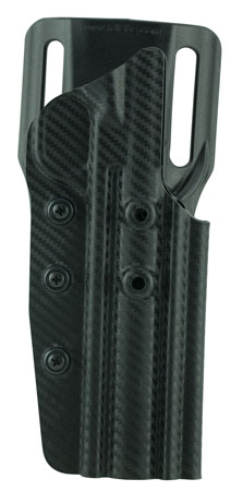 [879971007376] Tactical Solutions HOLBML Trail-Lite Low Ride OWB Black Carbon Fiber Thermoplastic Belt Slide Fits Browning Buck Mark Ambidextrous