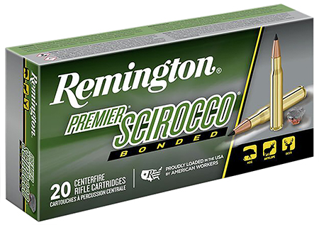 [047700350509] Remington Ammunition 29328 Premier Scirocco Bonded 30-06Springfield 180gr Swift Scirocco Bonded 20 Per Box/10 Case