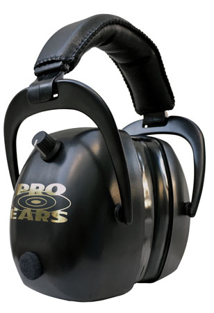 [751710506633] Pro Ears PEG2RMB Gold II 30 Electronic Muff 30 dB Over the Head Black/Gold Adult 1 Pair