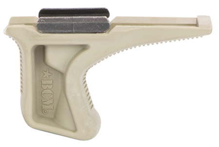[812526020246] BCM KAG1913FDE BCMGunfighter Kinesthetic Angled Grip Made of Polymer With Flat Dark Earth Textured Finish for Picatinny Rail