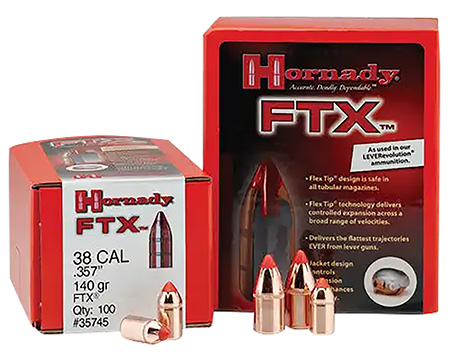 [090255243055] Hornady 4305 FTX  44 Cal .430 265 gr Flex Tip eXpanding 50 Per Box/ 15 Case