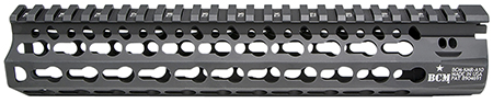 [812526020406] BCM KMRA10556BK KMR Alpha Handguard 10" Keymod Style Made of Aluminum with Black Anodized Finish for AR-15