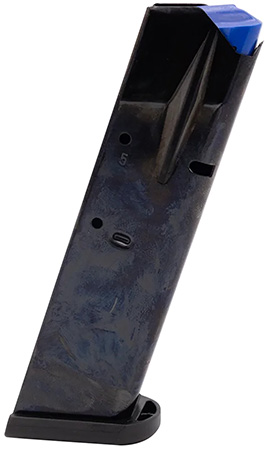 [765595440371] Mec-Gar MGCZ7510B Standard  10rd 9mm Luger Fits CZ75B/CZ Shadow 2/75 SP-01/Shadow/85B Blued Carbon Steel