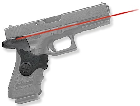 [610242000708] Crimson Trace 0124301 Lasergrips  Compatible w/Glock Gen3 17/17L/19/22/23/31/32/34/35/37/38,Red Laser Black Polymer