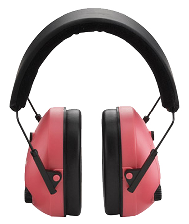 [076683409751] Champion Targets 40975 Electronic Muffs  25 dB Over the Head Pink/Black