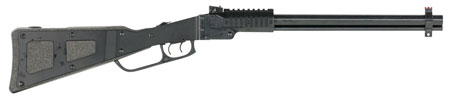 [8053670716216] Chiappa Firearms 500182 M6  22 Mag,12 Gauge 1+1 18.50" Blued Black Skeletonized w/Foam Inserts Stock Modified Choke
