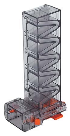 [076683404305] Champion Targets 40430 Easy-to-Use Magazine Loader 50rd Cascading Style Fits 22 LR Ruger 10/22/ 77/22/ 96/22 Smoke Plastic