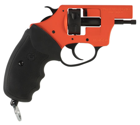 [678958820904] Charter Arms 82090 Pro 209  209 Primers, 6rd Orange Cerakote Aluminum Frame, Black Rubber Grips