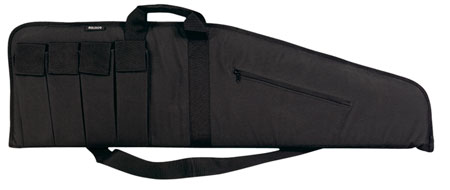 [672352244236] Bulldog BD423 Extreme Tactical  25" Black Water-Resistant Nylon, Tricot Lining, 4 External Velcro Magazine Pouches, Soft Padding