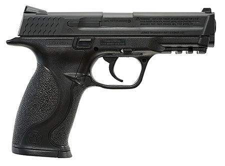 [723364550508] Umarex S&W Air Guns 2255050 S&W M & P  CO2 177 19+1 4.30" Black Polymer Grips