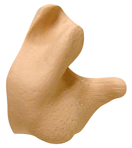 [674326231761] Radians CEP002T Custom Molded Earplugs Silicone 26 dB In The Ear Tan Adult