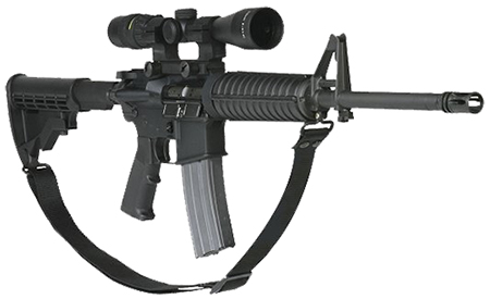 [051057282031] Max Ops SPT4 Duty Tactical Sling Black Webbing 11" OAL Adjustable Two-Point Tactical