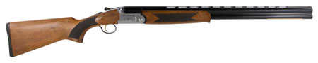 [687748692966] Dickinson GW12W30P Green Wing  12 Gauge Break Open 3" 2rd 30" Black Vent Rib Barrel, Silver Engraved Aluminum Receiver, Wood Stock, Right Hand