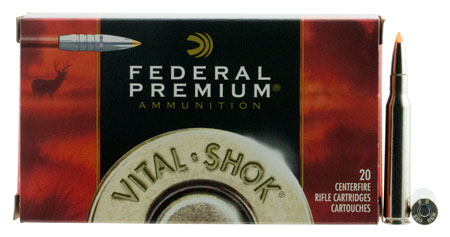 [029465060442] Federal P280TT2 Premium Vital-Shok 280Rem 140gr Trophy Bonded Tip 20 Per Box/10 Case