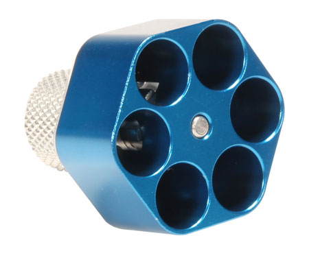 [034337026525] Pachmayr 02652 Competition Speedloader made of Aluminum with Blue Finish for S&W K Frame Holds up to 6rds