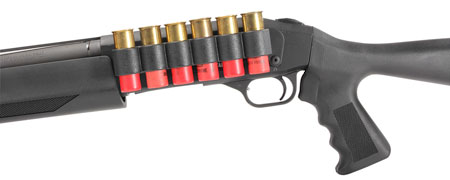 [751103012123] TacStar 1081212 Slimline Sideaddle Mossberg 930 12 Gauge 6rds Black Polymer w/Aluminum Mounting Plate