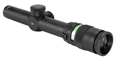 [719307400504] Trijicon 200054 AccuPoint  Black Hardcoat Anodized 1-4x 24mm 30mm Tube German #4 Crosshair w/ Green Dot Reticle