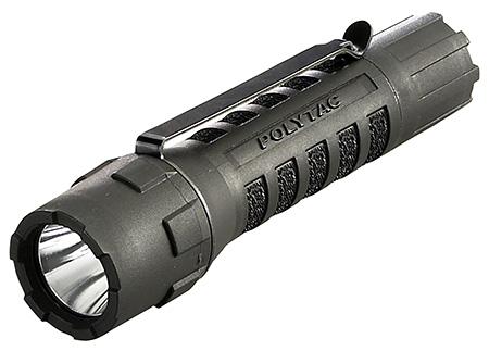 [080926888500] Streamlight 88850 PolyTac Flashlight  Black 35/260/600 Lumens White LED