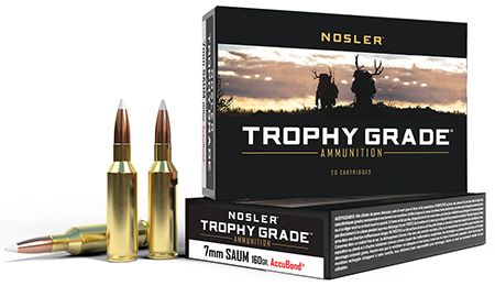 [054041600453] Nosler 60045 Trophy Grade  7mmRemSA UltraMag 160gr Nosler Spitzer Partition 20 Per Box/10 Case