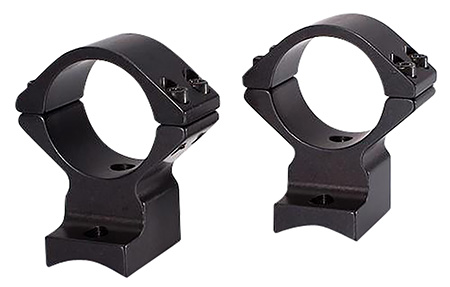 [876430007861] Talley 74X725 Scope Mount/Ring Combo  Extended Black Anodized 30mm Tube Savage Round Receiver with AccuTrigger (110 Series/A17/A22) Medium Rings