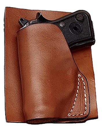 [021771250029] Hunter Company 25002 Pocket  Pocket Brown Leather Pocket Fits Ruger LCP 380 Right Hand