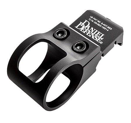 [852548002097] Daniel Defense 0302016514 Offset Flashlight Mount with 1" Diameter Aluminum Black Hard Coat Anodized