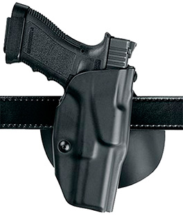 [781602379090] Safariland 637883411 6378 ALS  OWB Black SafariLaminate Fits Glock 17/22 Belt Loop/Paddle Mount Right Hand