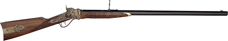 [839665008362] Taylors  &  Company 210148 1874 Sharps Down Under Sport 45-70 Gov Caliber with 1rd Capacity, 34" Blued Barrel, Color Case Hardened Metal Finish  &  American Walnut Stock Right Hand (Full Size)