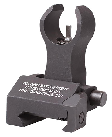 [812699010662] Troy Ind SSIGFBSFHBT00 Front Folding BattleSight HK  Black Hardcoat Anodized