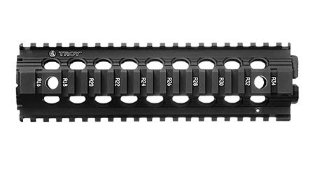 [812699012109] Troy Ind SRAIMRFD9BT00 Drop In Accessory Rail AR-15 Black Hardcoat Anodized Aluminum