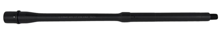 [819747020093] Ballistic Advantage BABL556015M Modern Series  5.56x45mm NATO 16" Black QPQ Finish 4150 Chrome Moly Vanadium Steel Material Midlength with Government Profile for AR-15