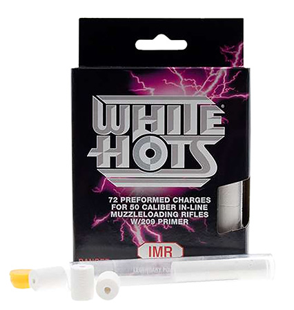 [754486099095] IMR WHP50 White Hots50 Cal Muzzleloader 72 Charges Per Box 16