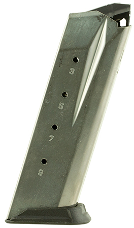 [736676905140] Ruger 90514 American  10rd 9mm Luger, Stainless Steel