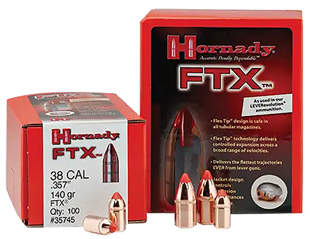 [090255303964] Hornady 30396 FTX  30 Cal .308 160 gr Flex Tip eXpanding 100 Per Box/ 15 Case