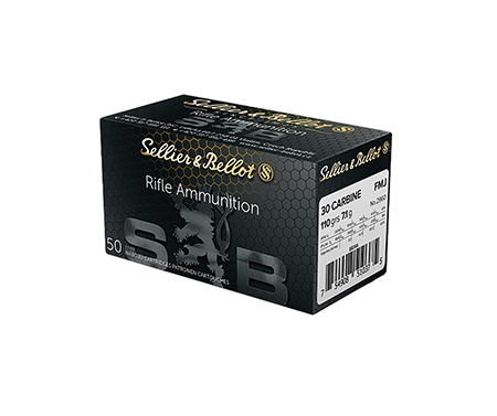 [8590690332656] Sellier  &  Bellot SB30A Rifle  30Carbine 110gr Full Metal Jacket 50 Per Box/20 Case