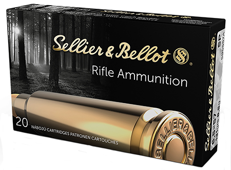 [754908512423] Sellier  &  Bellot SB6557A Rifle  6.5x57mm 131gr Soft Point 20 Per Box/20 Case