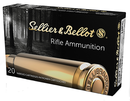 [754908510610] Sellier  &  Bellot SB857JRSB Rifle  8x57JS 196gr Hollow Point Capped 20 Per Box/20 Case