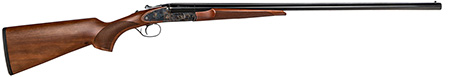[806703064017] CZ-USA 06401 Sharp-Tail  12 Gauge 3" 2rd 28" Black Hard Chrome Side by Side Barrel, Color Case Hardened Metal Finish, Turkish Walnut Stock Includes 5 Chokes