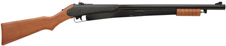 [039256800256] Daisy 25 Model 25 Youth Spring Piston 177 50 Shot Black Smooth Bore Barrel, Black Receiver, Hardwood Stock, Crossbolt Trigger Block Safety