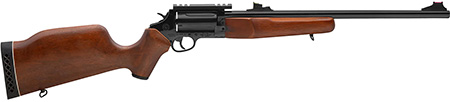 [662205984624] Rossi SCJ4510 Circuit Judge  45 Colt (LC) Caliber or 410 Gauge with 5rd Capacity, 18.50" Barrel, Polished Black Metal Finish  &  Hardwood Monte Carlo Stock Right Hand (Full Size)
