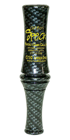 [086666990558] Haydel's Game Calls CS10 Carbon Speck  Open Call Single Reed Specklebelly Sounds Attracts Geese Black Carbon