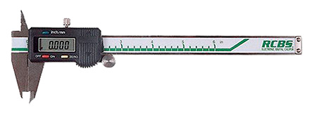 [076683873231] RCBS 87323 Electronic Digital Caliper 0-6" Multi-Caliber Stainless Steel