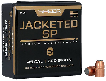 [076683044853] Speer 4485 Handgun Plinking  .451 300 gr Jacketed Soft Point