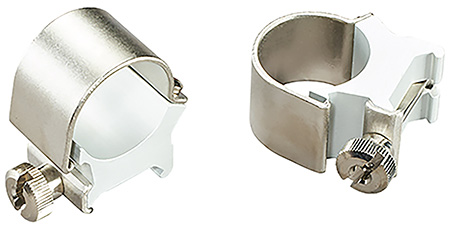 [076683490339] Weaver Mounts 49033 Detachable Top Mount Rings  Silver 1" High