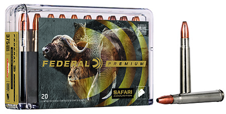 [029465061173] Federal P375SA Premium Safari Cape-Shok 375H & HMag 300gr Swift A Frame 20 Per Box/10 Case