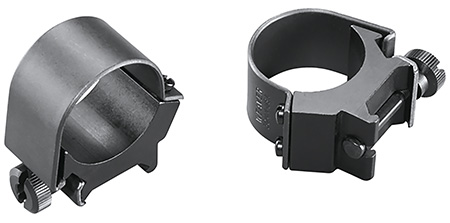 [076683491213] Weaver Mounts 49121 Detachable Top Mount Rings  Matte Black Aluminum, 30mm, Low Quick Detach Weaver