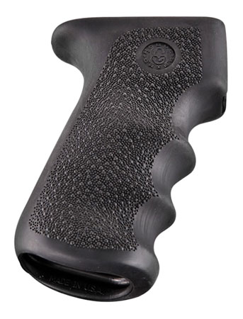 [743108740002] Hogue 74000 Rubber Grip  Cobblestone Black with Finger Grooves for AK-47, AK-74
