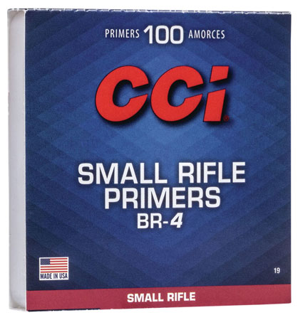 [076683500199] CCI 0019 Bench Rest BR-4 Small Rifle Multi Caliber 1000/Box