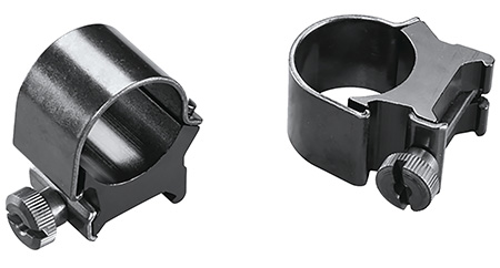 [076683490506] Weaver Mounts 49050 Detachable Top Mount Rings  Black 1" High